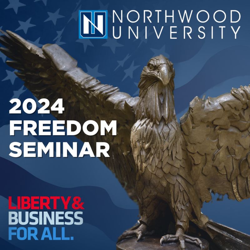 “Decision 2024” is the topic of the Freedom Seminar at Northwood University