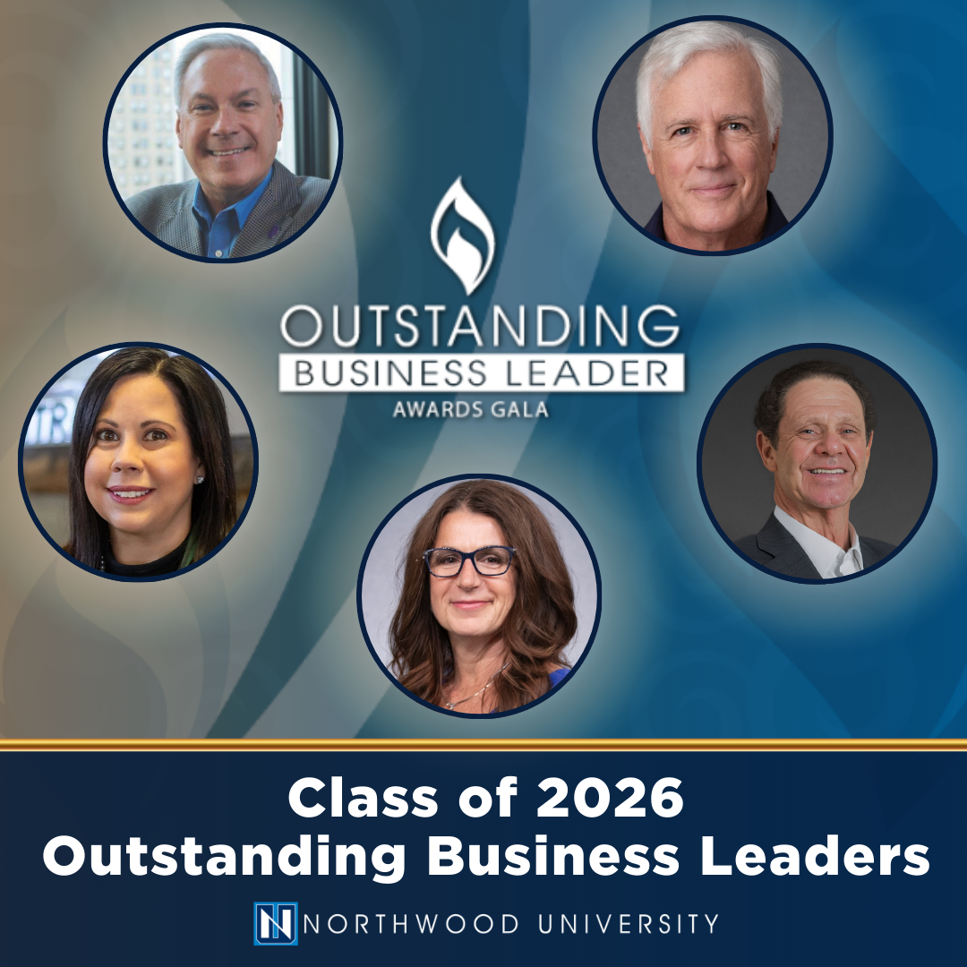 Northwood University Announces 2026 Class of Outstanding Business Leaders
